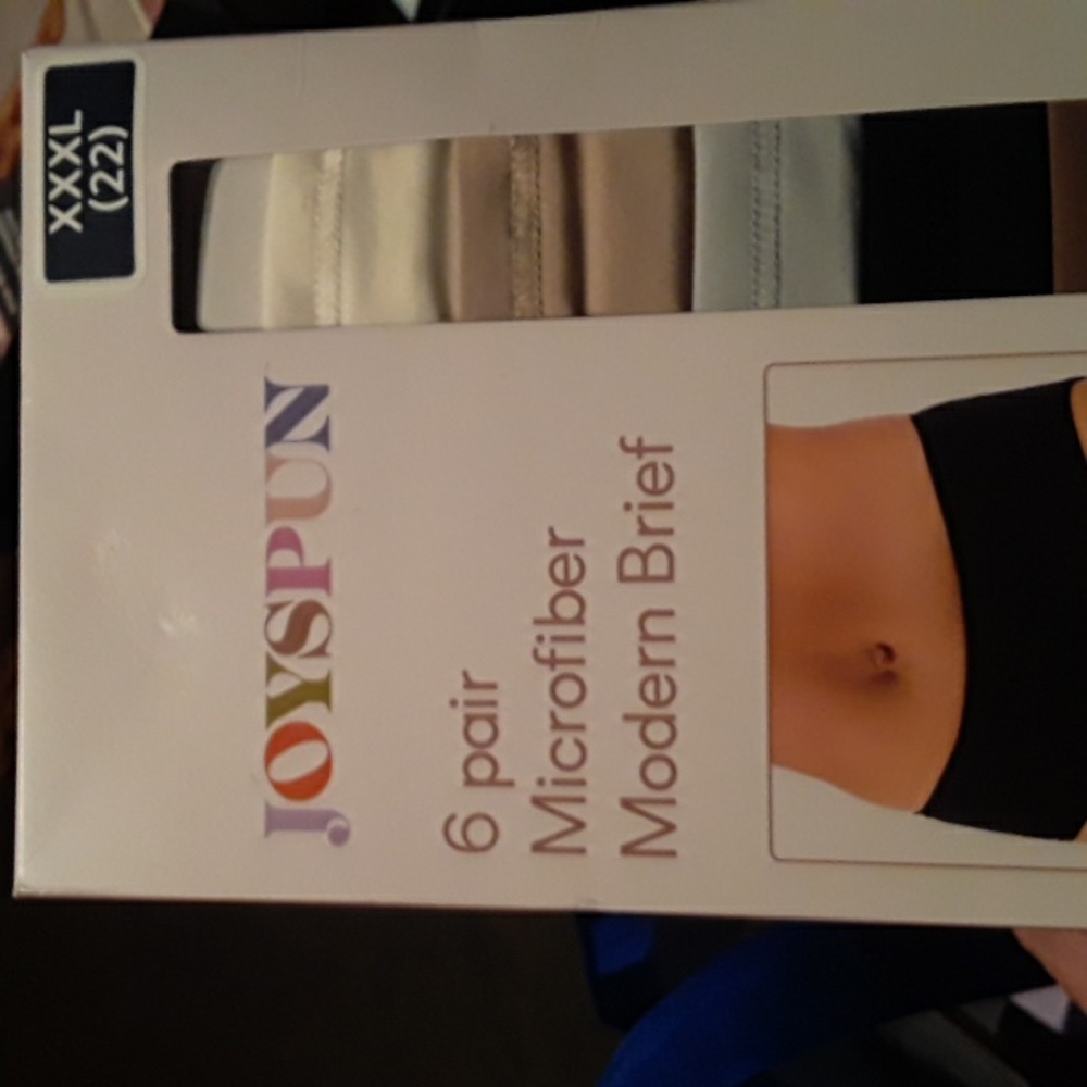 NWT Various Sizes Joyspun 6pair Microfiber Modern Brief - Picture 11 of 12